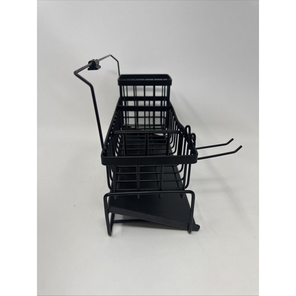 Adurei Sponge Holder for Kitchen Sink 304 Stainless Steel Self-Draining Sink Cad - Picture 3 of 6